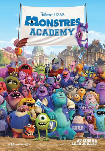 Monstres Academy BDRIP French