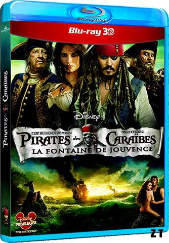 Pirates des Caraïbes : la Fontaine Blu-Ray 3D TrueFrench