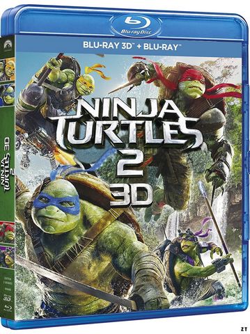 Ninja Turtles 2 Blu-Ray 3D French
