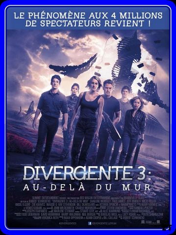 Divergente 3 : Au-delà du mur Blu-Ray 1080p TrueFrench