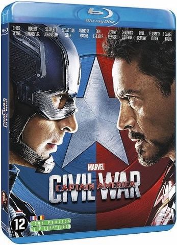 Captain America: Civil War Blu-Ray 720p French