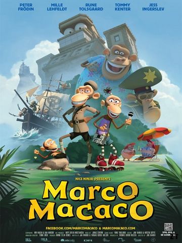 Marco Macaco : l'île aux pirates Webrip French
